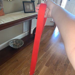 Men's Red Nike Golf Belt